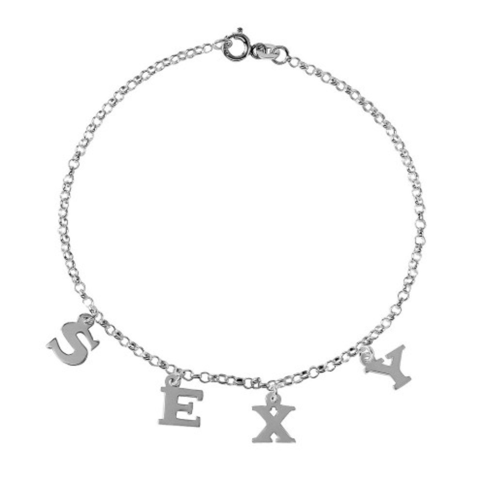 NEW 925 Sterling Silver Anklet -SEXY Chain Anklet